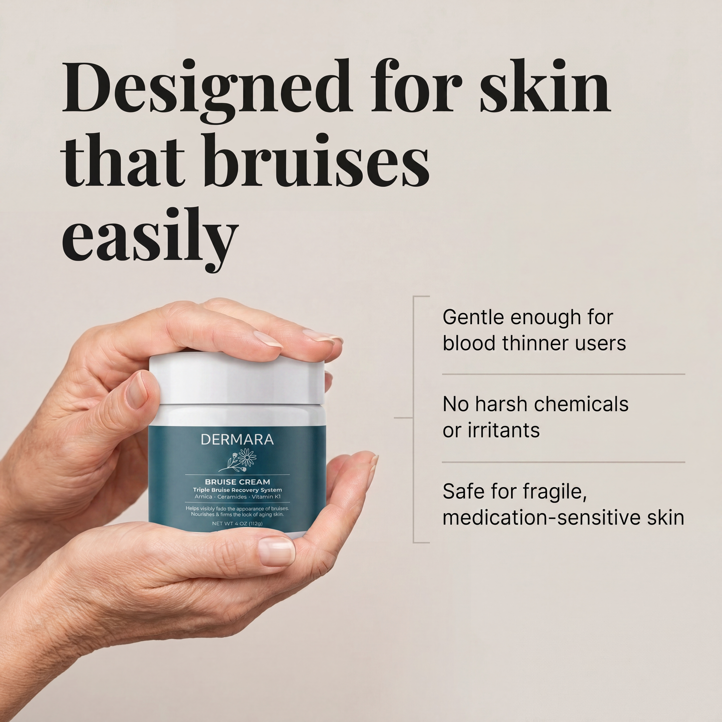 Dermara - Bruise Repair & Skin-Strengthening Cream